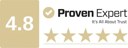 ProvenExpert 4.8 star rating